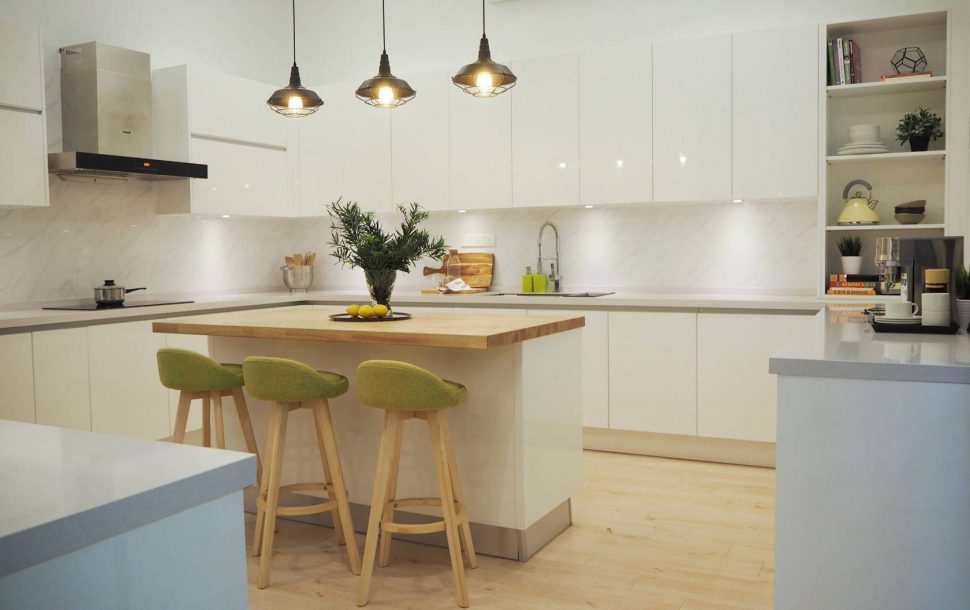 scandi kitchen backsplash